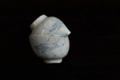 Unusual Edo Period Imari Kiln Misfire Cup