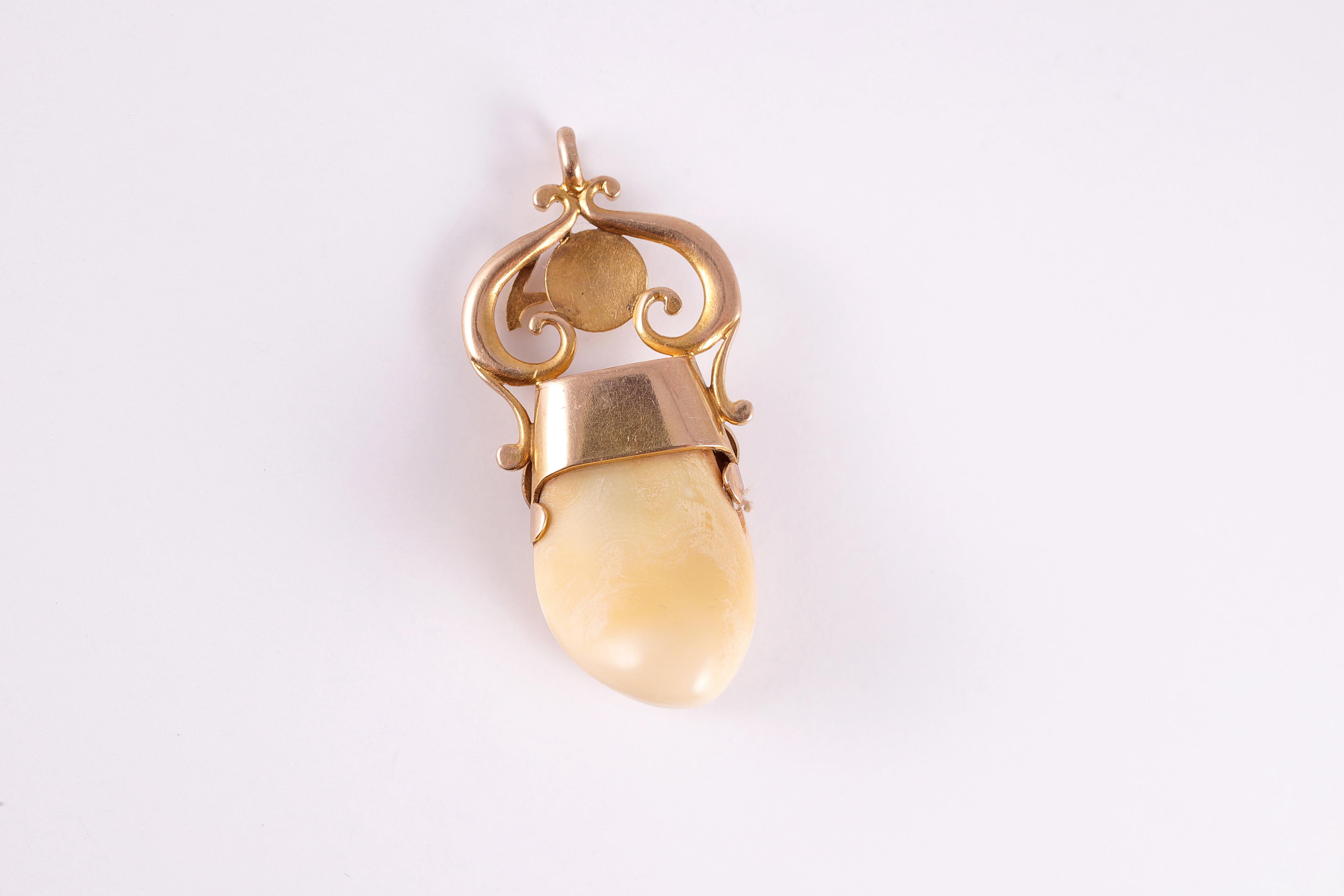 Unusual Elk's Lodge Tooth Fob 3
