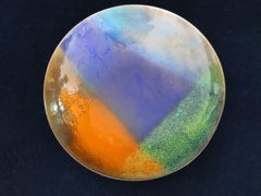 Außergewöhnliche Emailleschale von Bovano