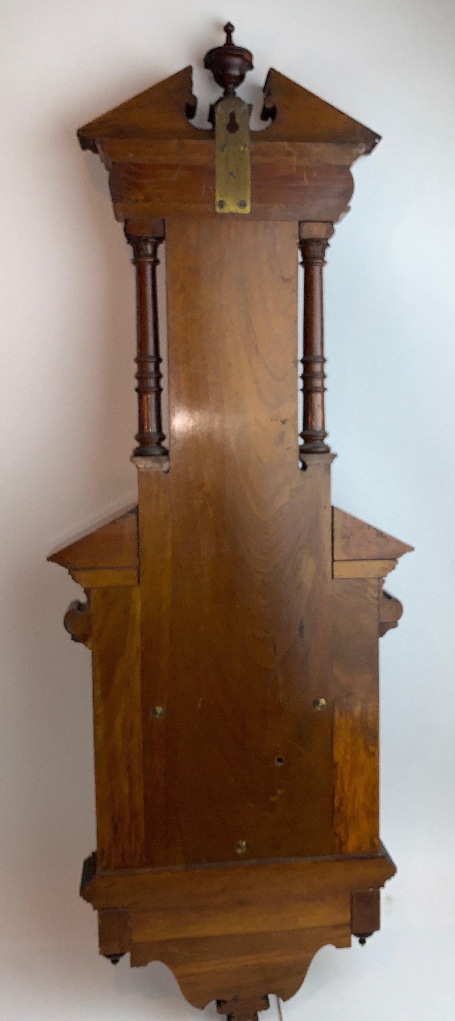 Unusual English Carved Mahogany Barometer 7