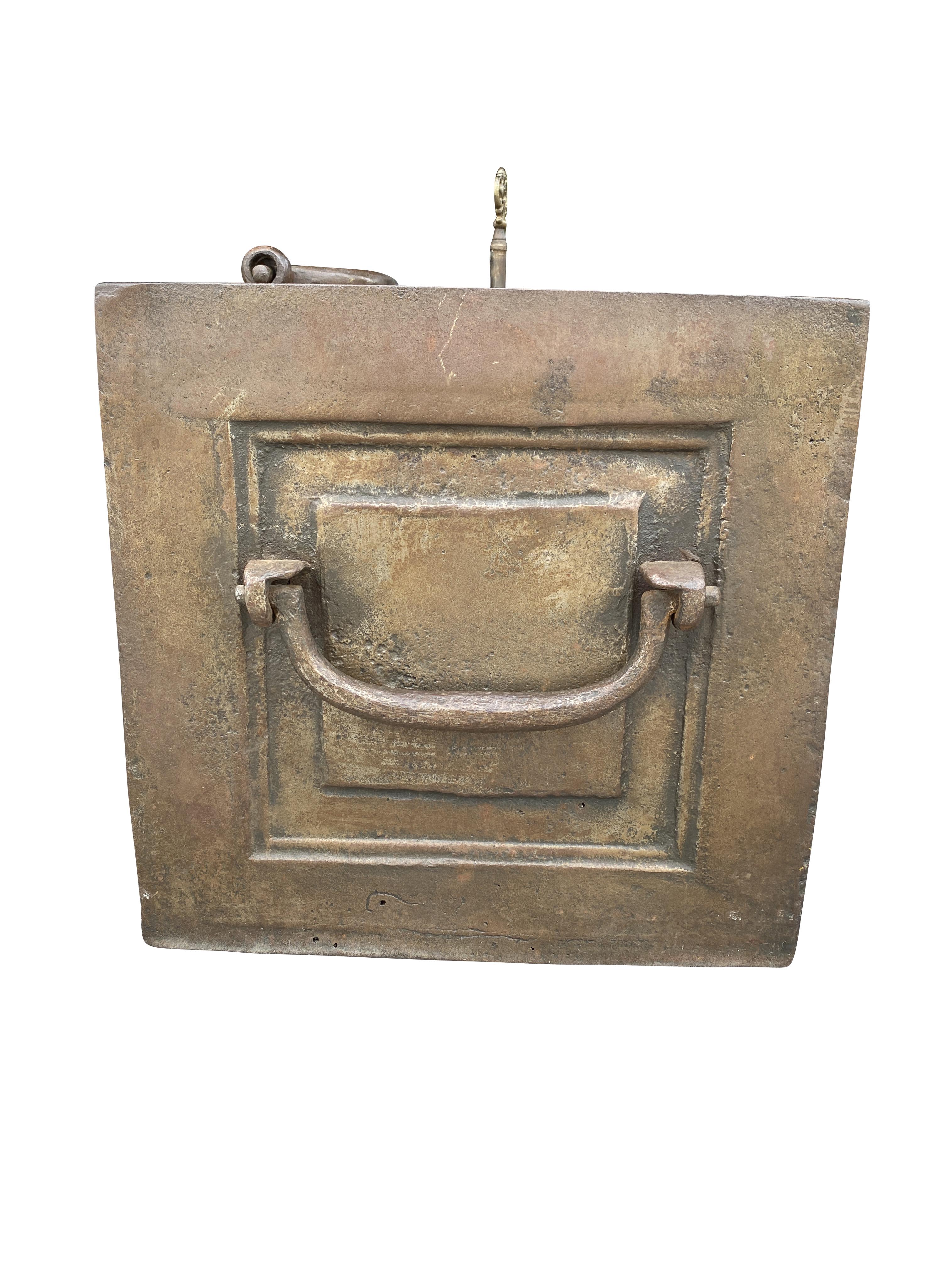 Unusual English Iron Strong Box by W. Graham & Son, London For Sale 6