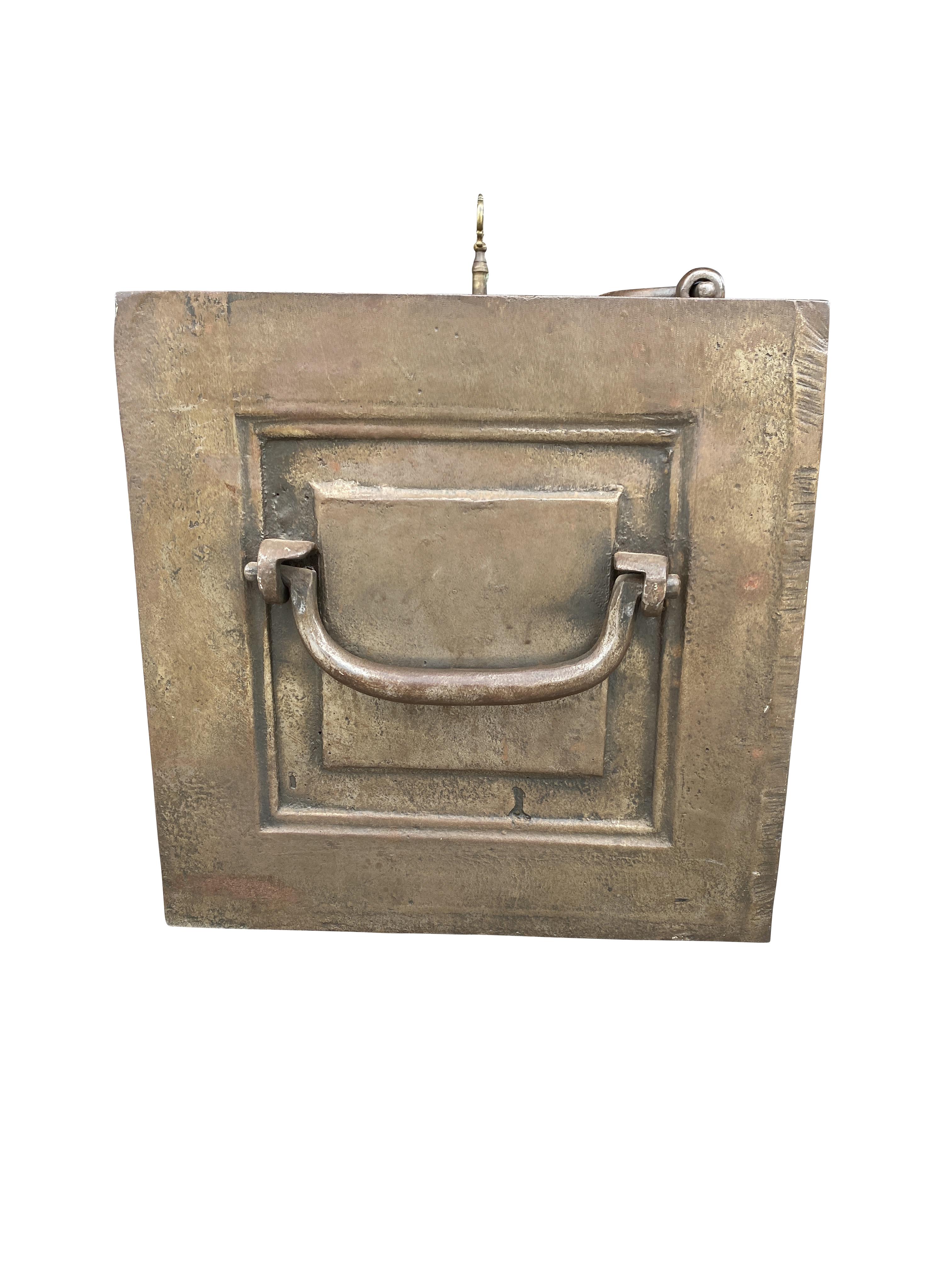 Unusual English Iron Strong Box by W. Graham & Son, London For Sale 2