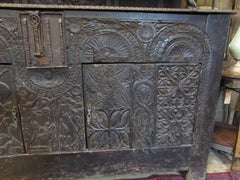 Unusual English Sideboard