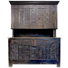 Unusual English Sideboard