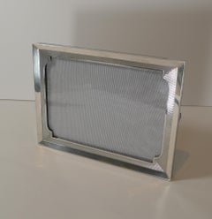 Unusual English Silver Photograph / Picture Frame, 1926