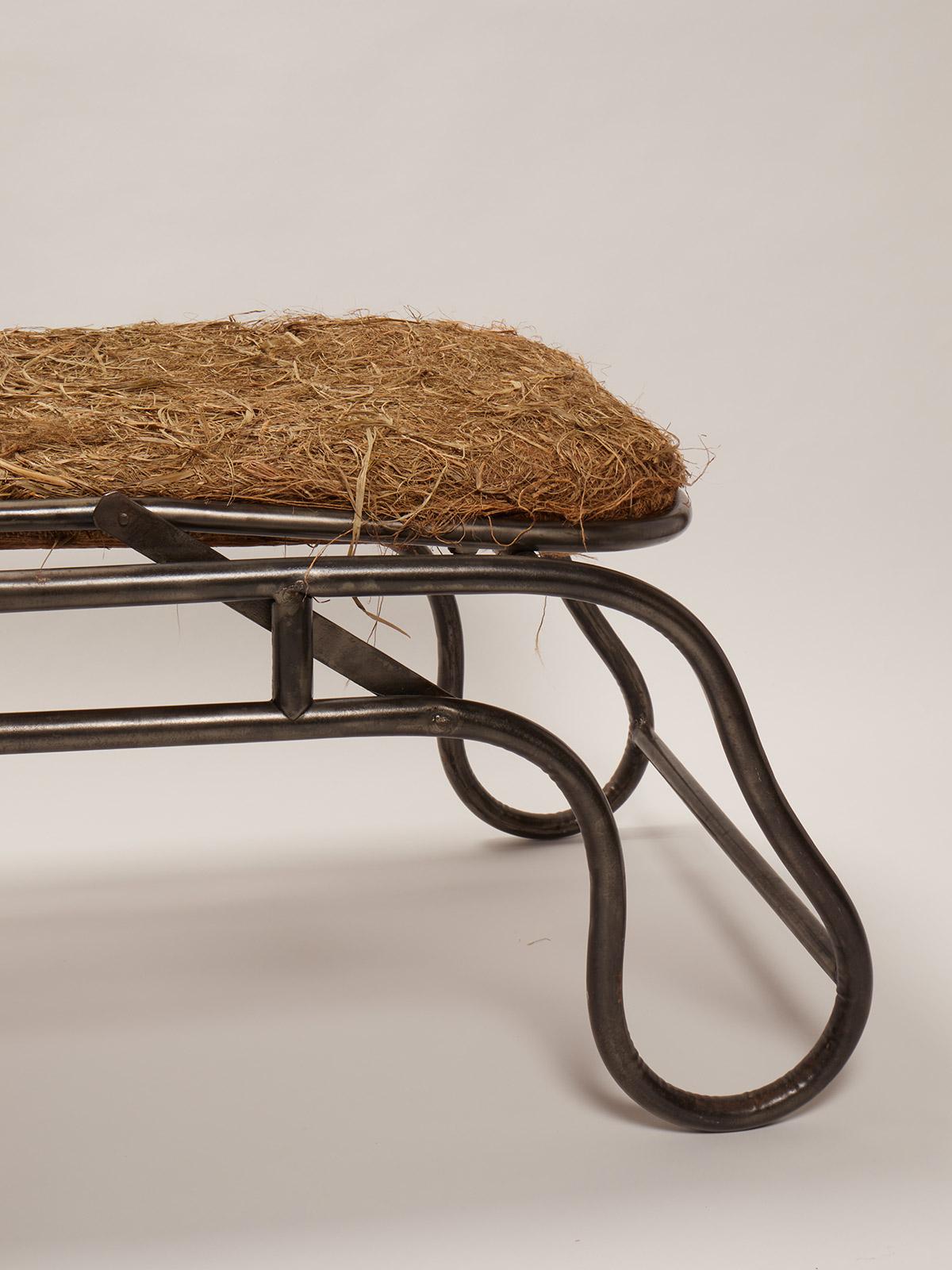 20th Century Unusual Example of Design for a Chaise-Longue, France, 1900 For Sale