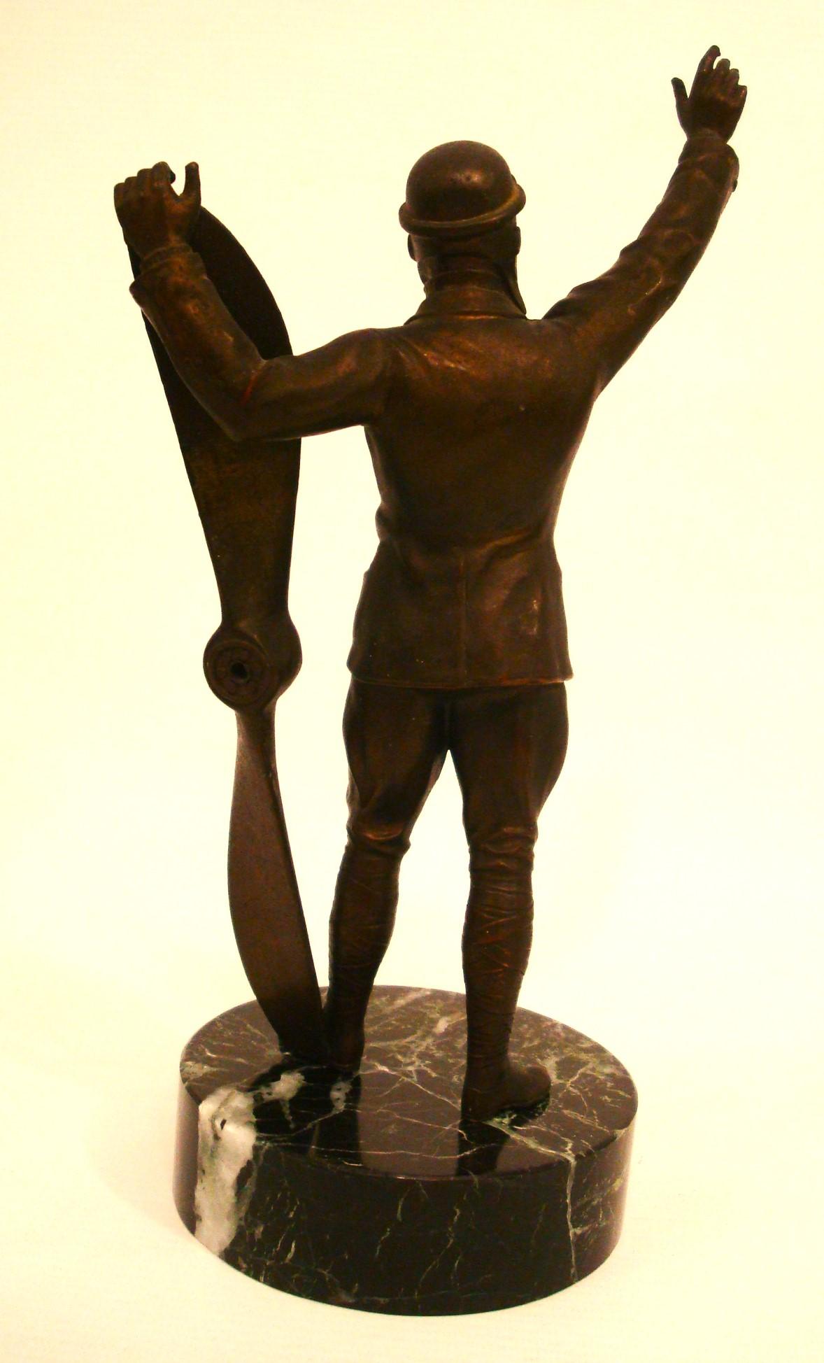 20th Century Unusual Figure of a Airplane Pilot  circa 1910´s For Sale