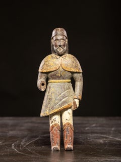 Unusual Filipino representation of Saint Roch in a Spanish colonial style.