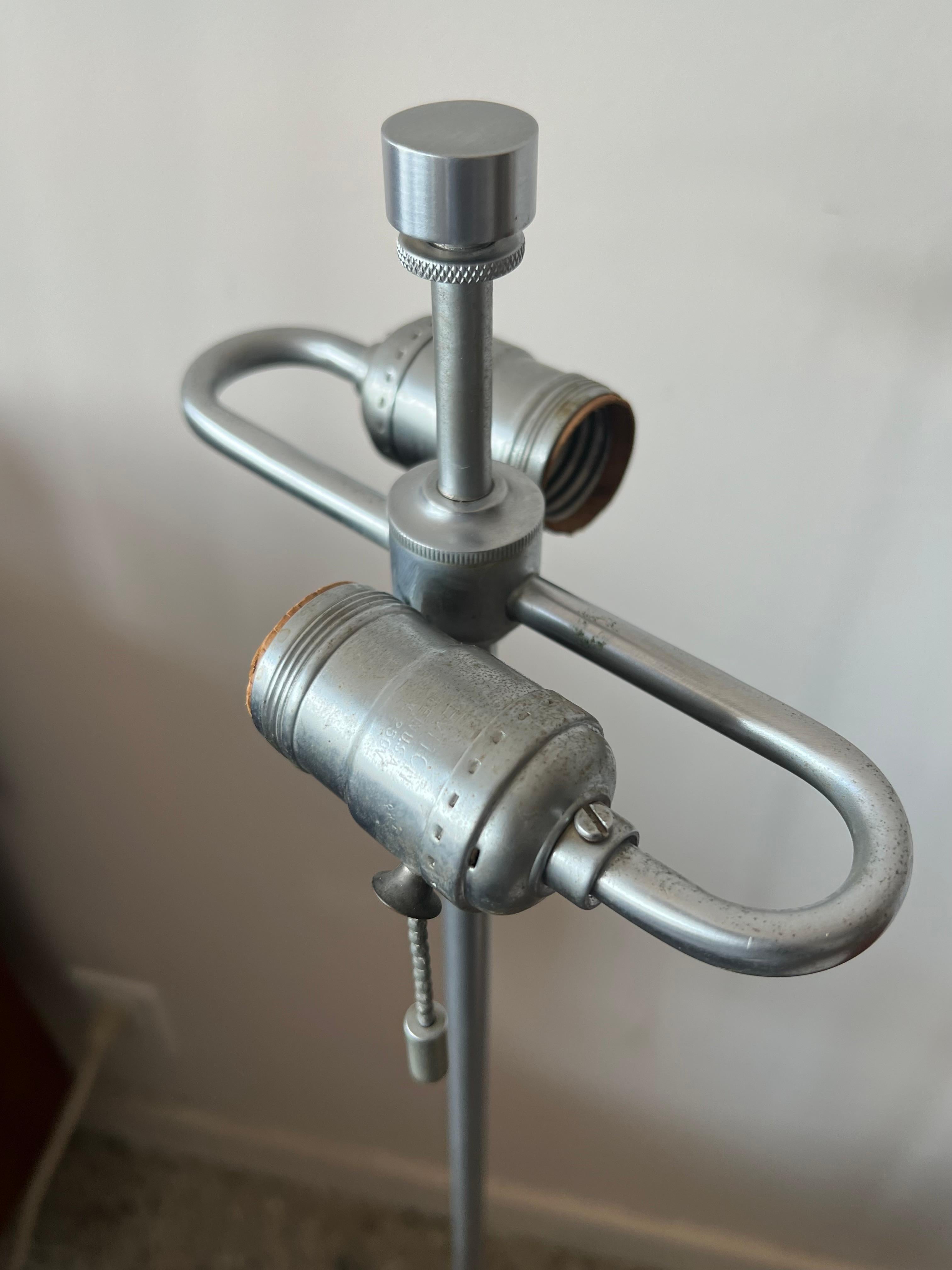Mid-20th Century Unusual Floor Lamp By T.H.Robsjohn-Gibbings Hansen Ca' 1950's For Sale