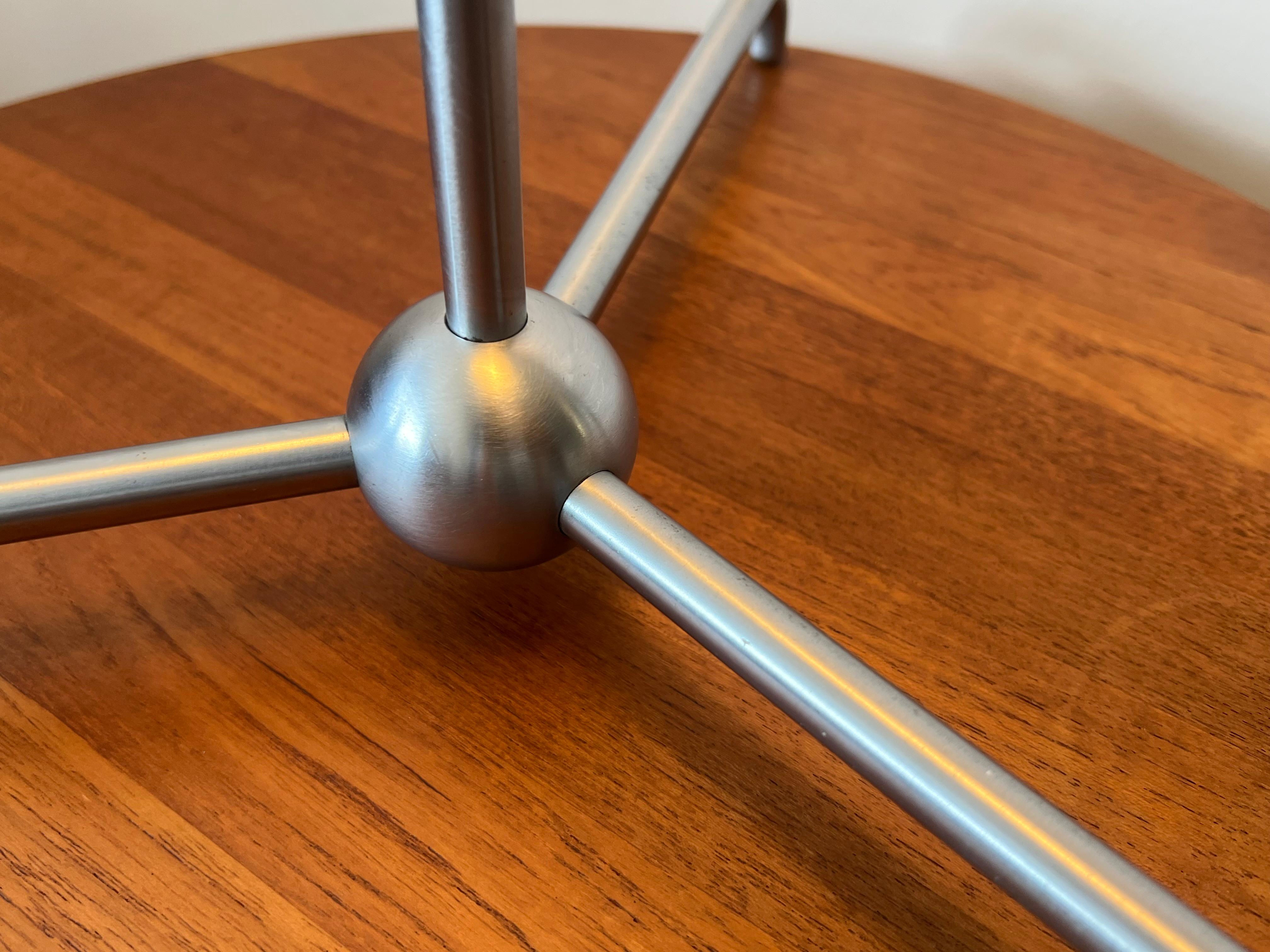 Steel Unusual Floor Lamp By T.H.Robsjohn-Gibbings Hansen Ca' 1950's For Sale