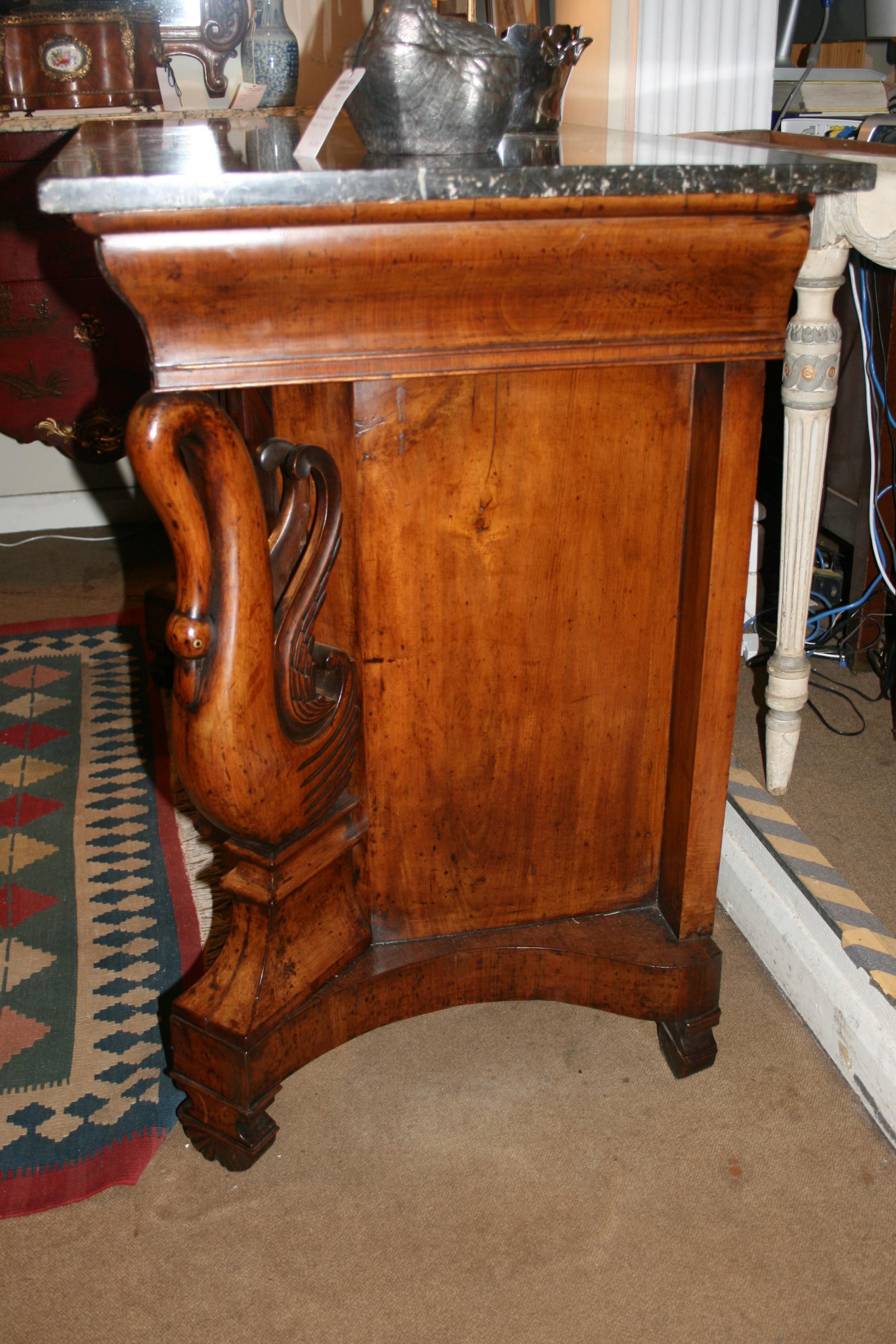 Mid-19th Century Unusual French Period Cupboard For Sale