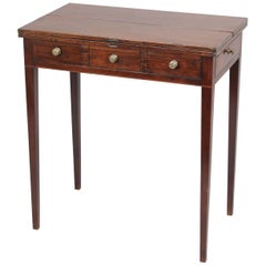 Unusual George III Period Mahogany Flap-Top
Patience
Occasional Table Unusual George III Period Mahogany Flap-Top
Patience
Occasional Table