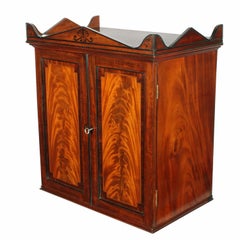 Unusual Georgian Collector's Cabinet