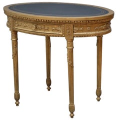 Unusual Gilded Side Table, Writing Table