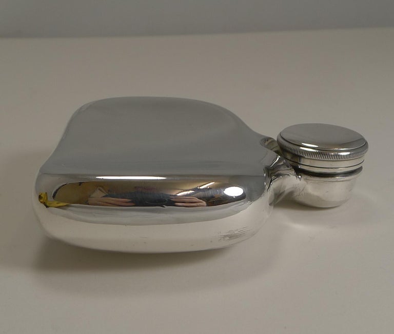 Unusual Hall's Patent Hip Flask by James Dixon and Sons, circa 1885 at ...