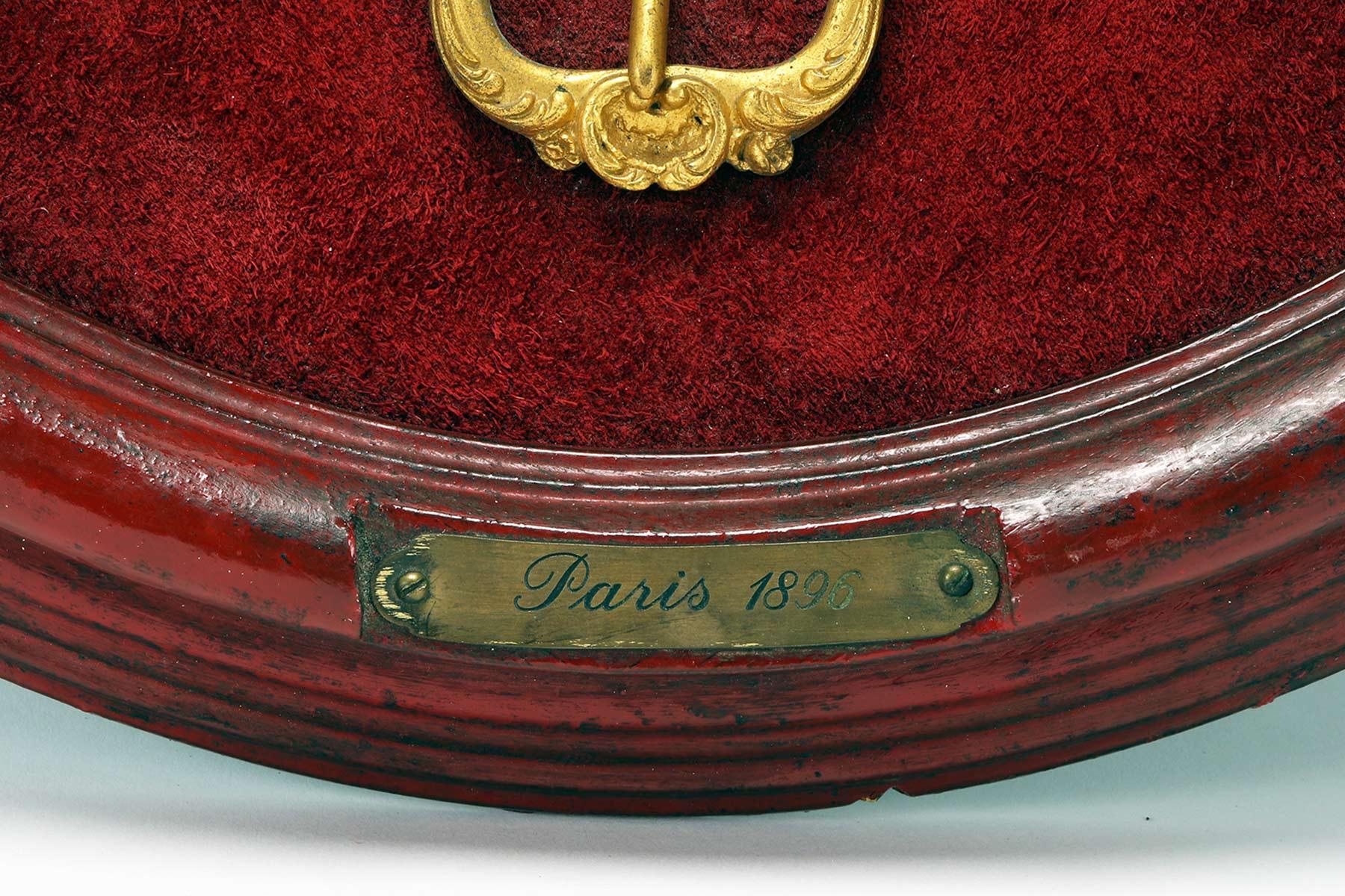 Ungewöhnliches Besteckset mit Schnallenschnalle, hergestellt für den Zar Nikolaus II. in Paris, Frankreich 1896 im Angebot 5