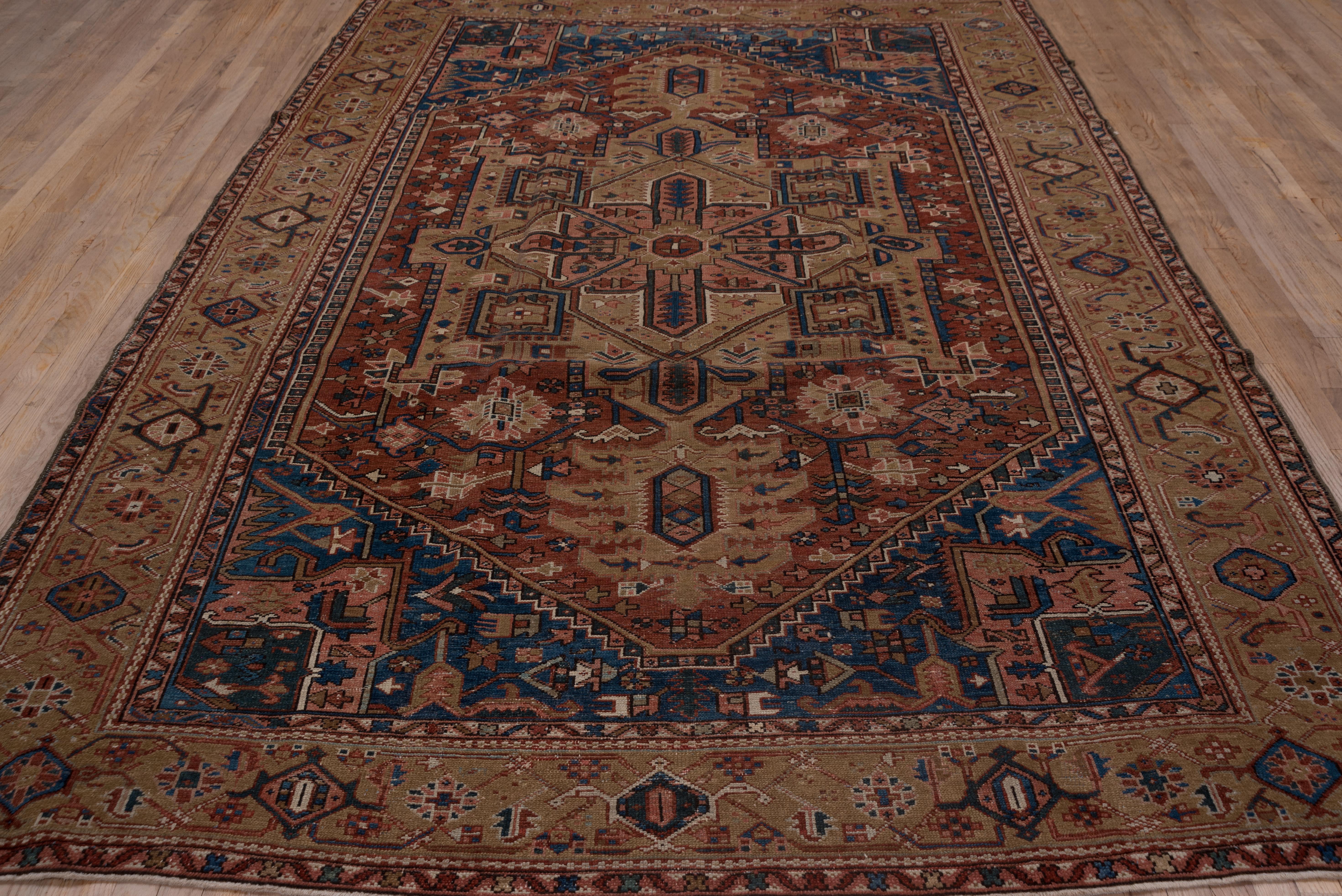 Heriz Serapi Unusual Heriz/Karaje Carpet, circa 1920s