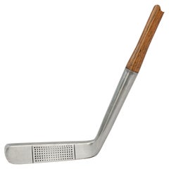 Insolito bastone da golf Hickory, putter