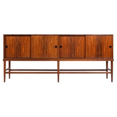 Unusual highboard or sideboard in rosewood Denmark 1967