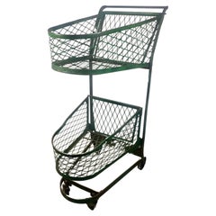 Used Unusual Industrial Shopping Cart by Orla Watson , Telescope Cart Inc.