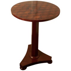 Antique Unusual Inlaid Wine or Occasional Table