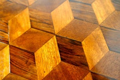 Unusual Inlaid Wine or Occasional Table