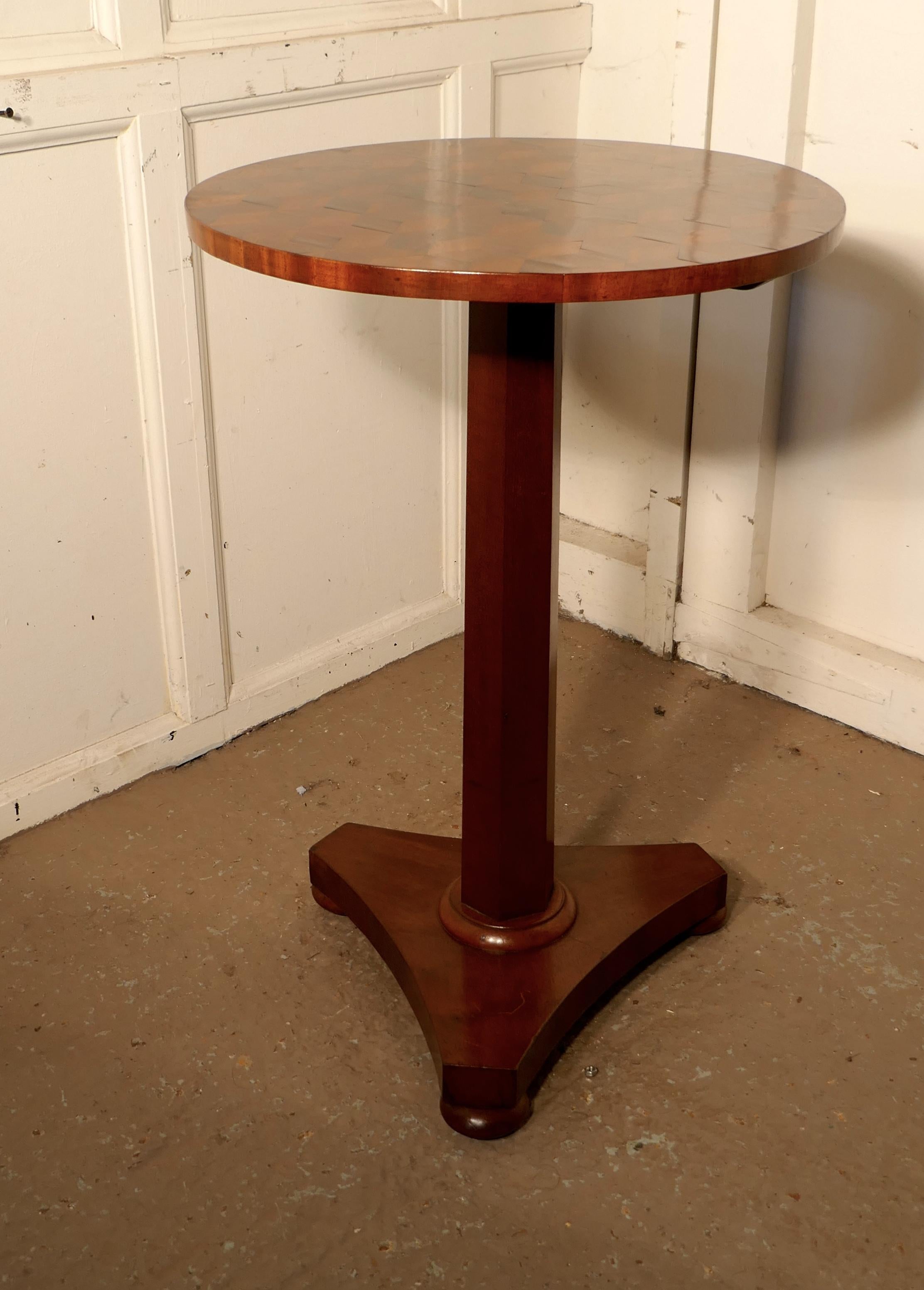 Unusual Inlaid Wine or Occasional Table 2