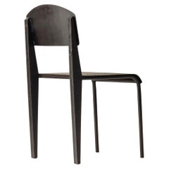 Unusual interpretation Jean Prouvé Metropole 305 / Standard Chair, France, 1950s