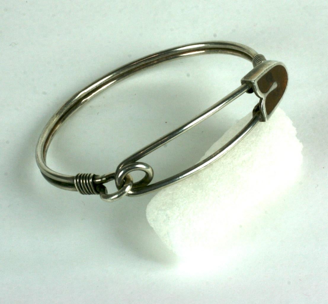 safety pin bracelet designer