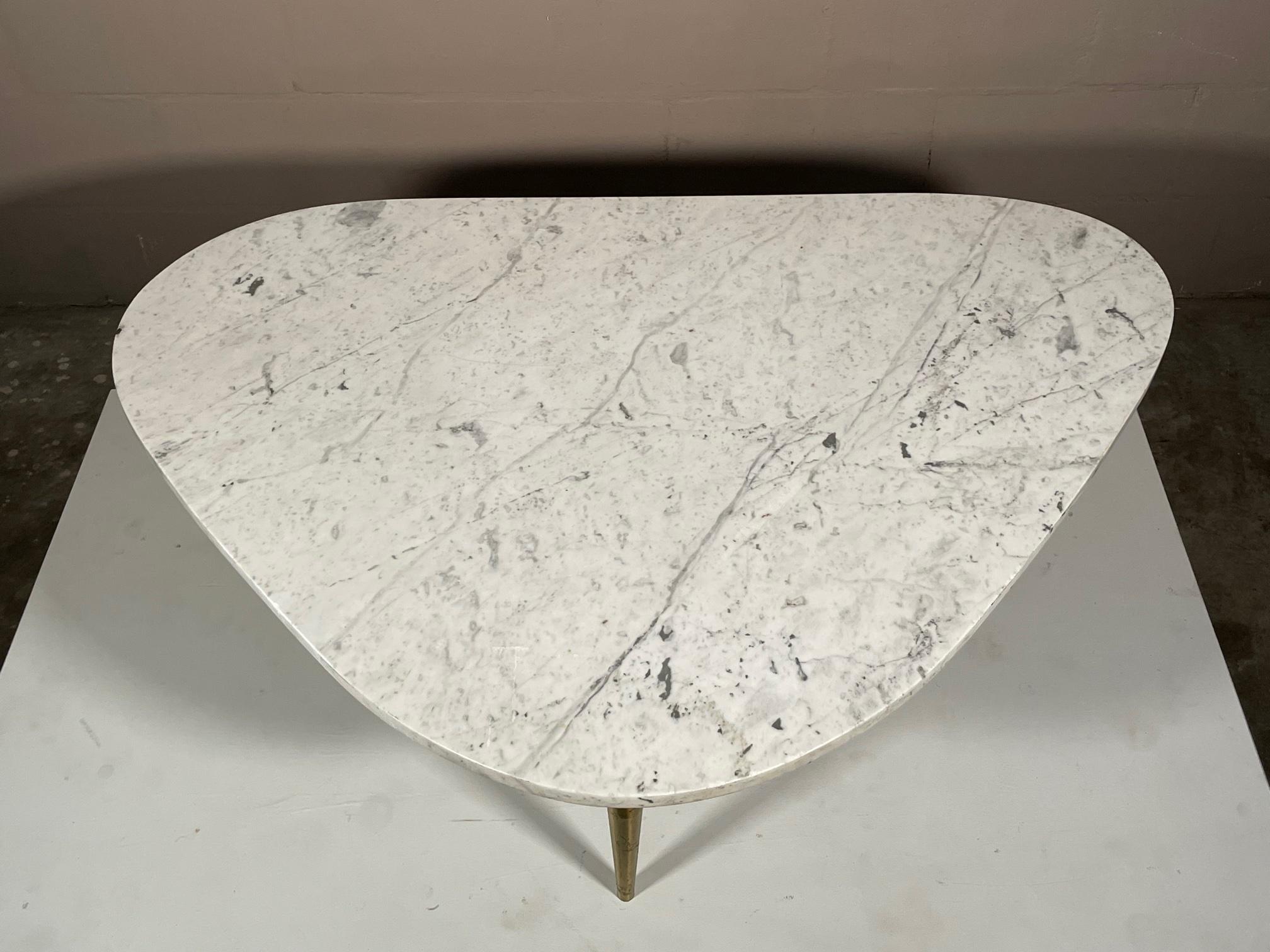 vintage italian marble coffee table