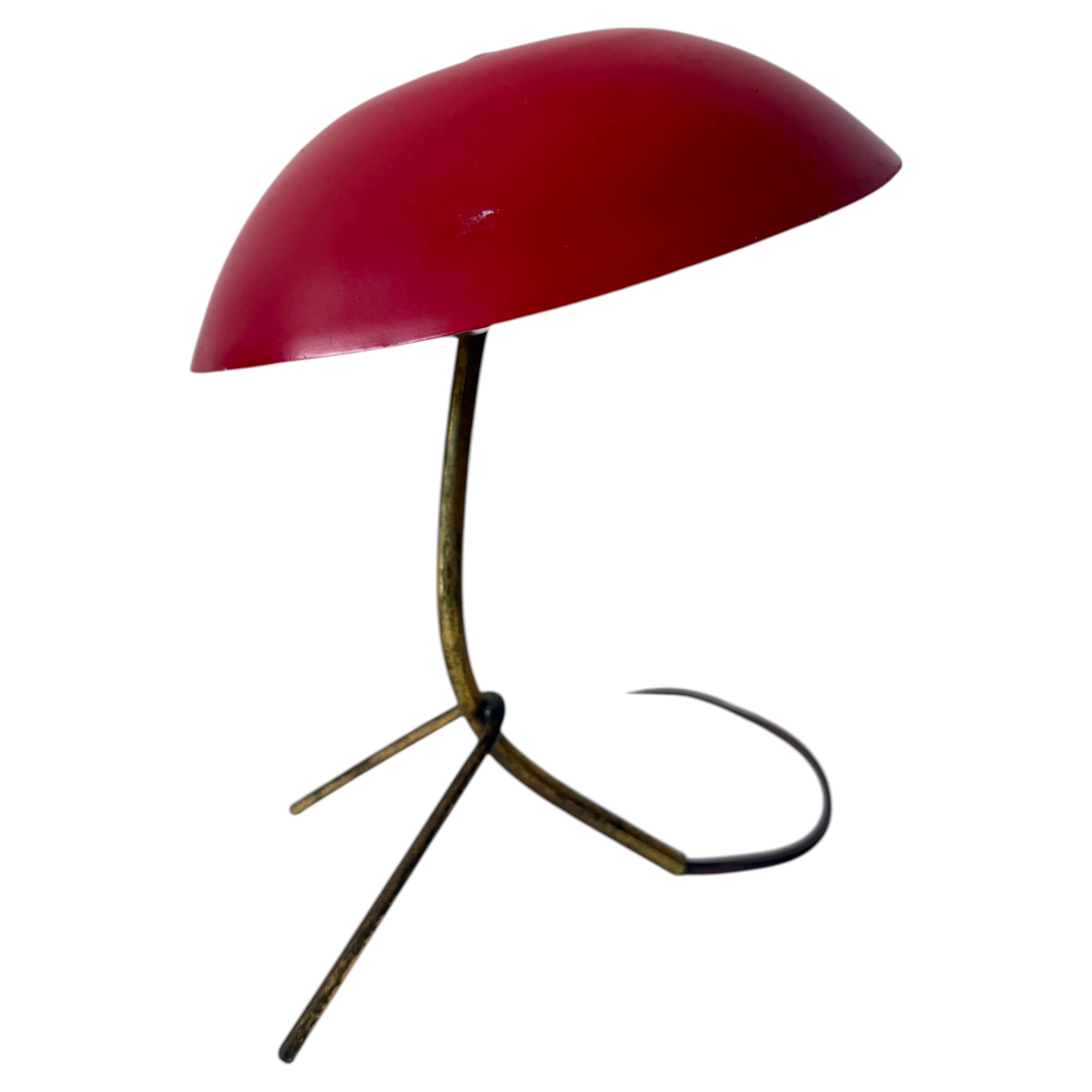 Unusual Italian Table Lamp ca' 1950's For Sale