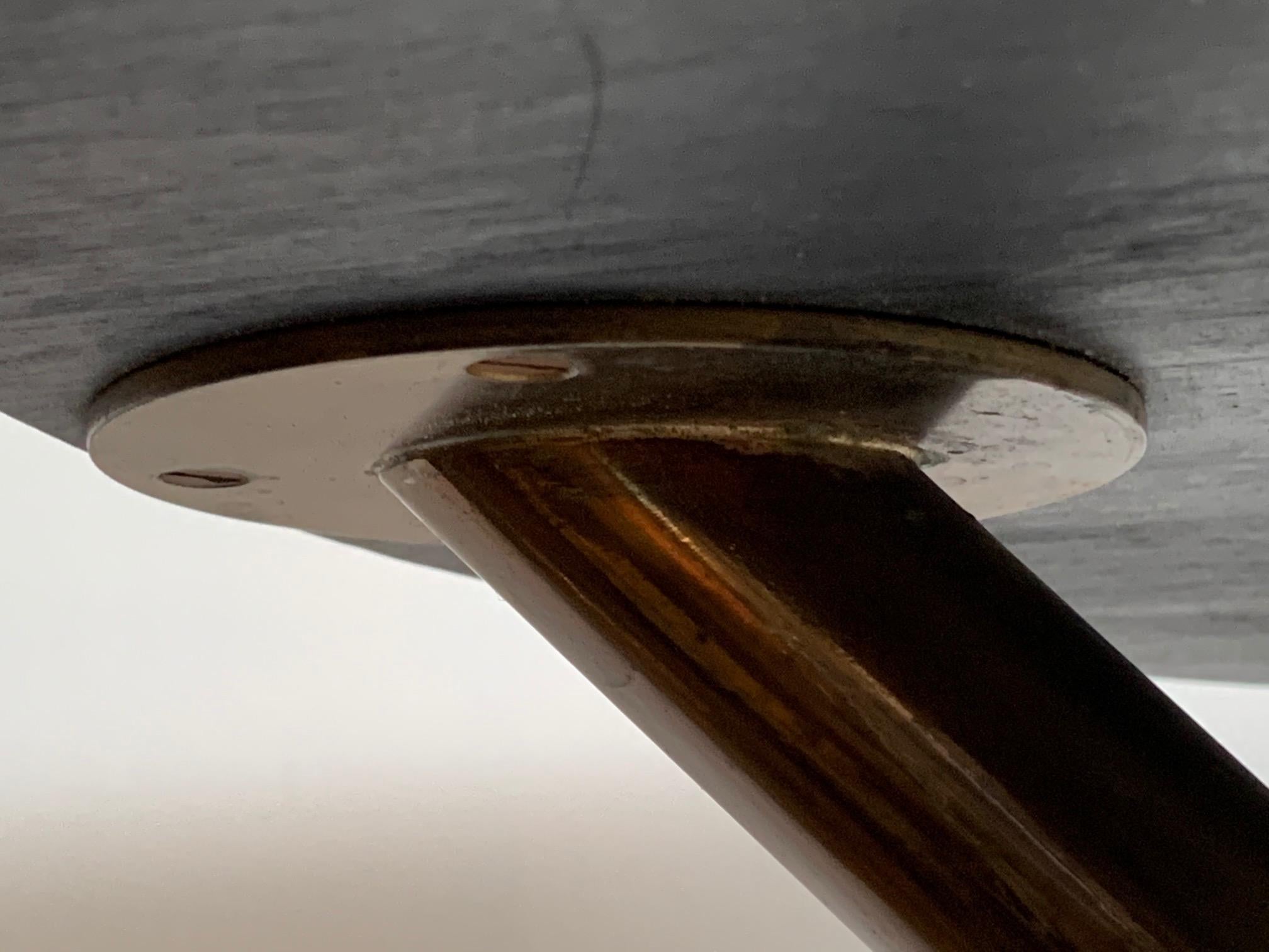 Unusual Italian Tripod Table with a Marble Top 5