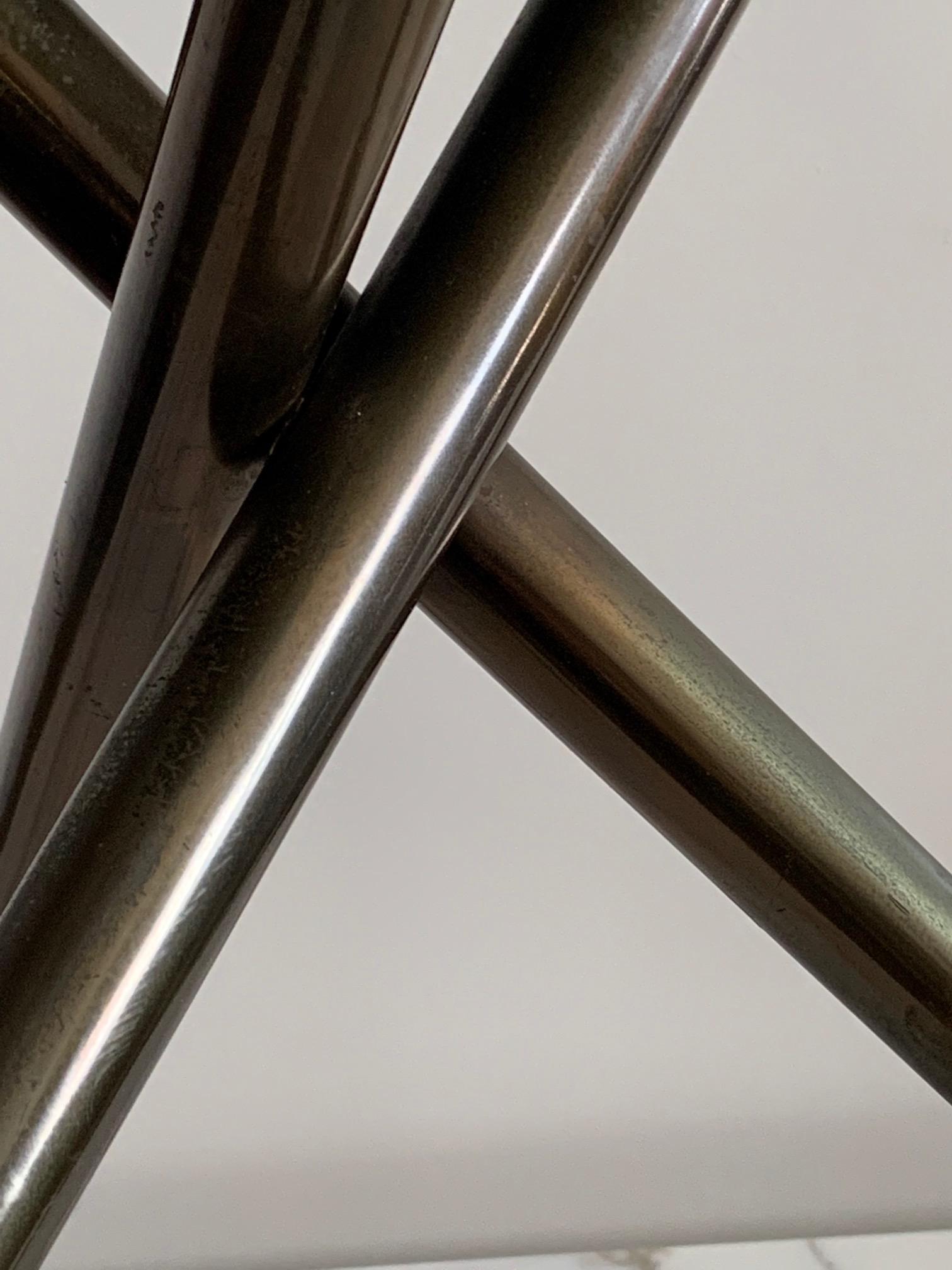 Unusual Italian Tripod Table with a Marble Top 3