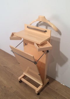 Unusual Lacquered Valet, French, Circa 1970