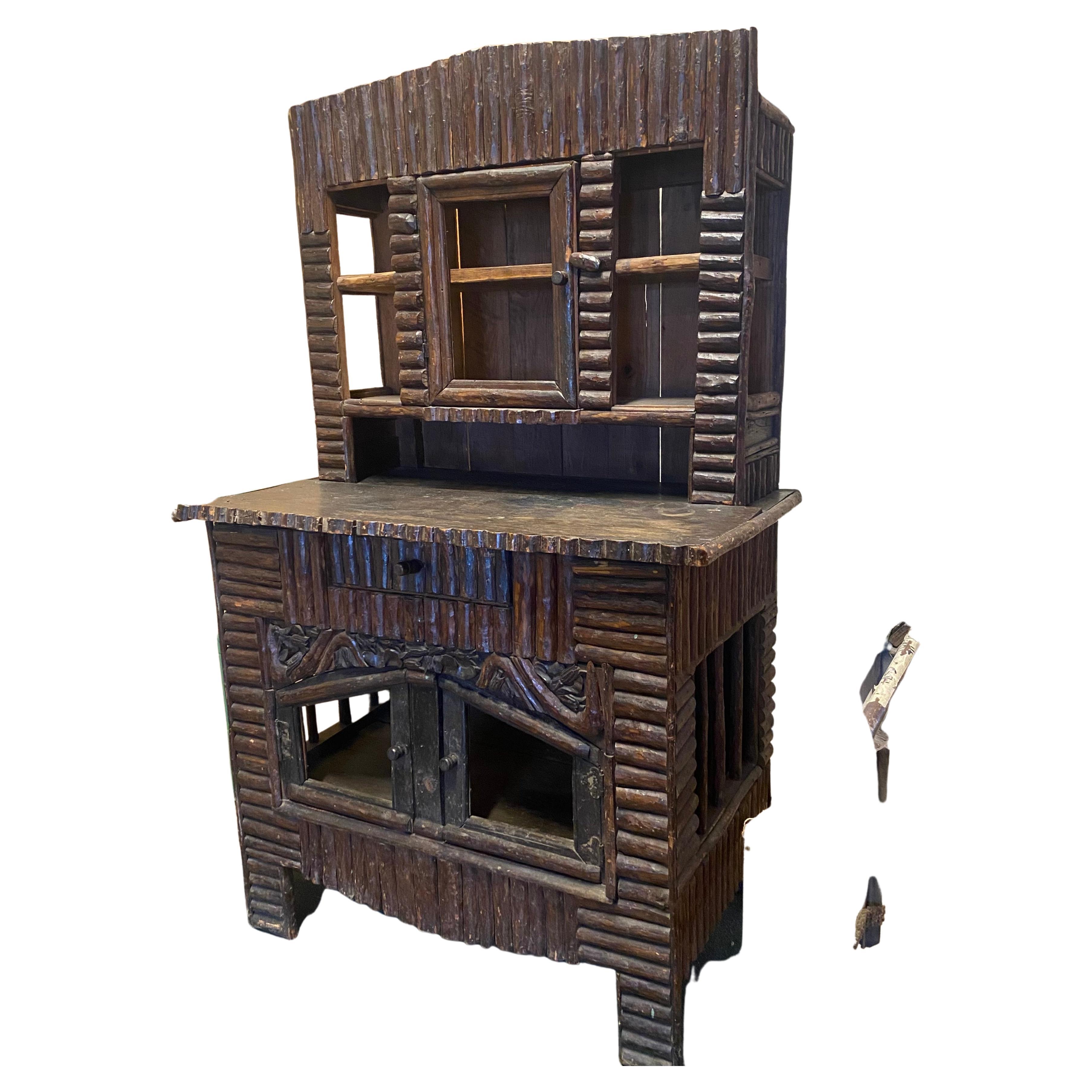 What is a hutch cabinet?