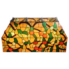 Unusual Leaded Fruited Hanging Shade from a Bakery Shop