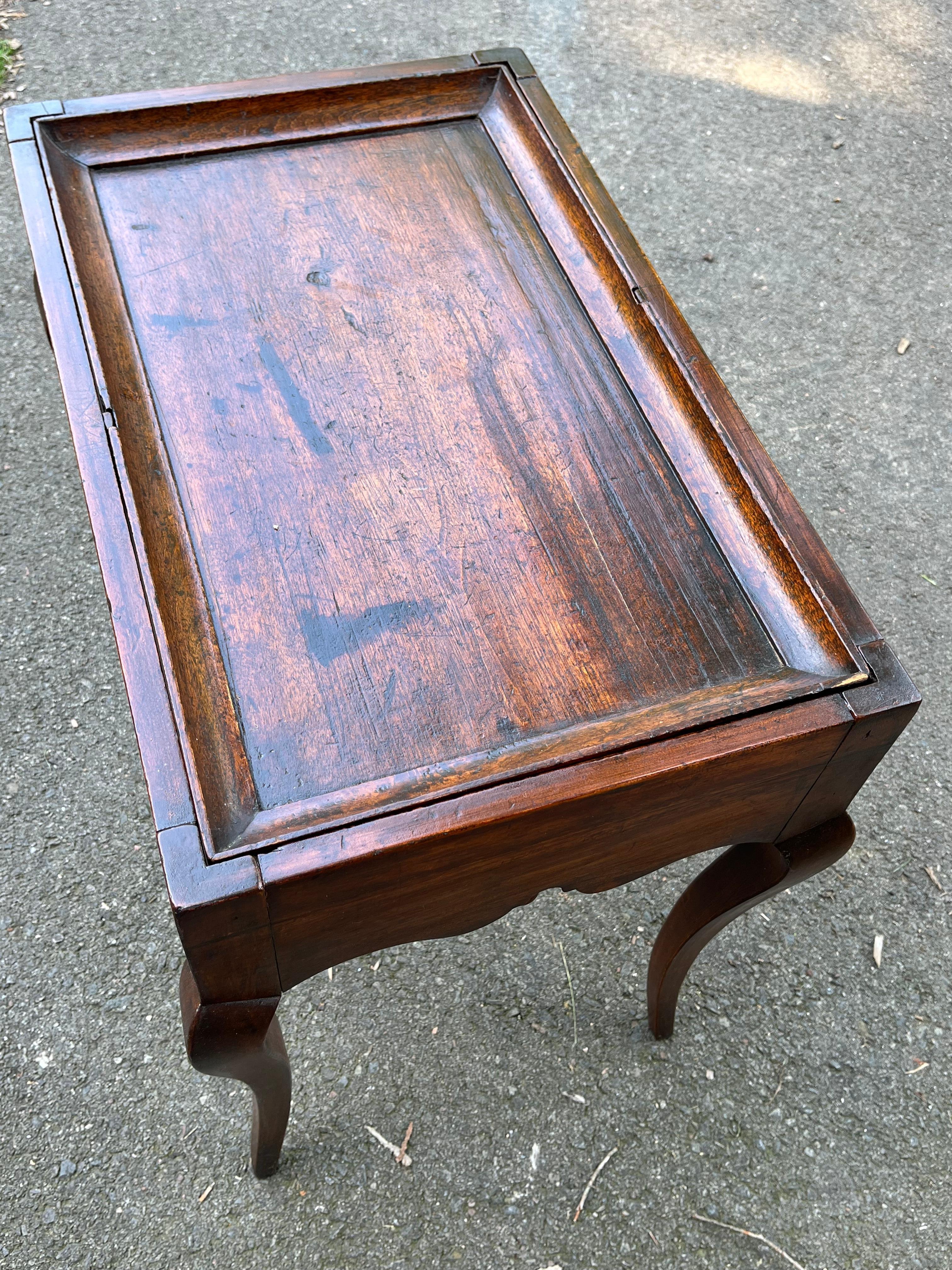 French Unusual Louis XV Side Table, 18th Century For Sale