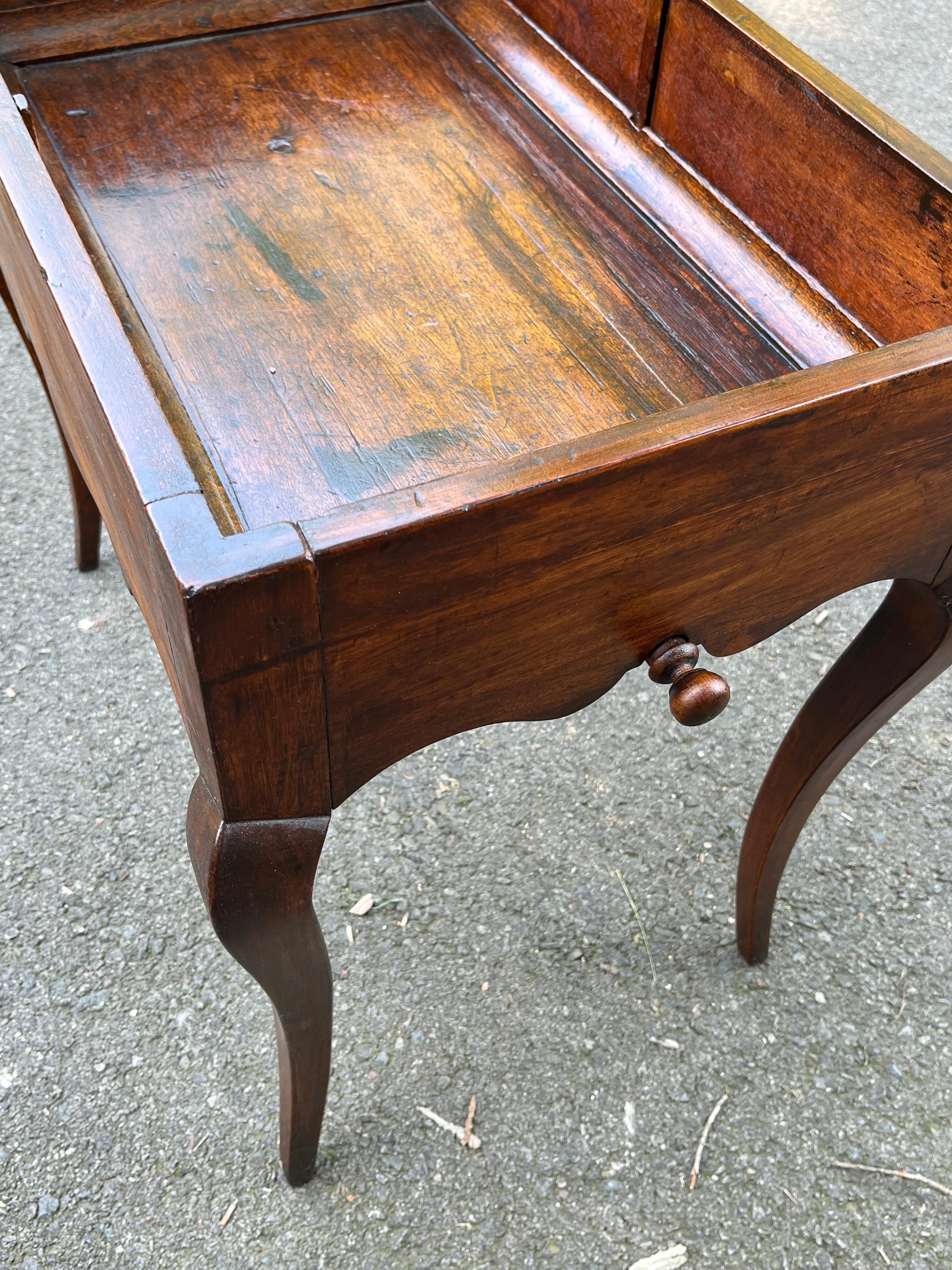 Unusual Louis XV Side Table, 18th Century In Good Condition For Sale In Doylestown, PA