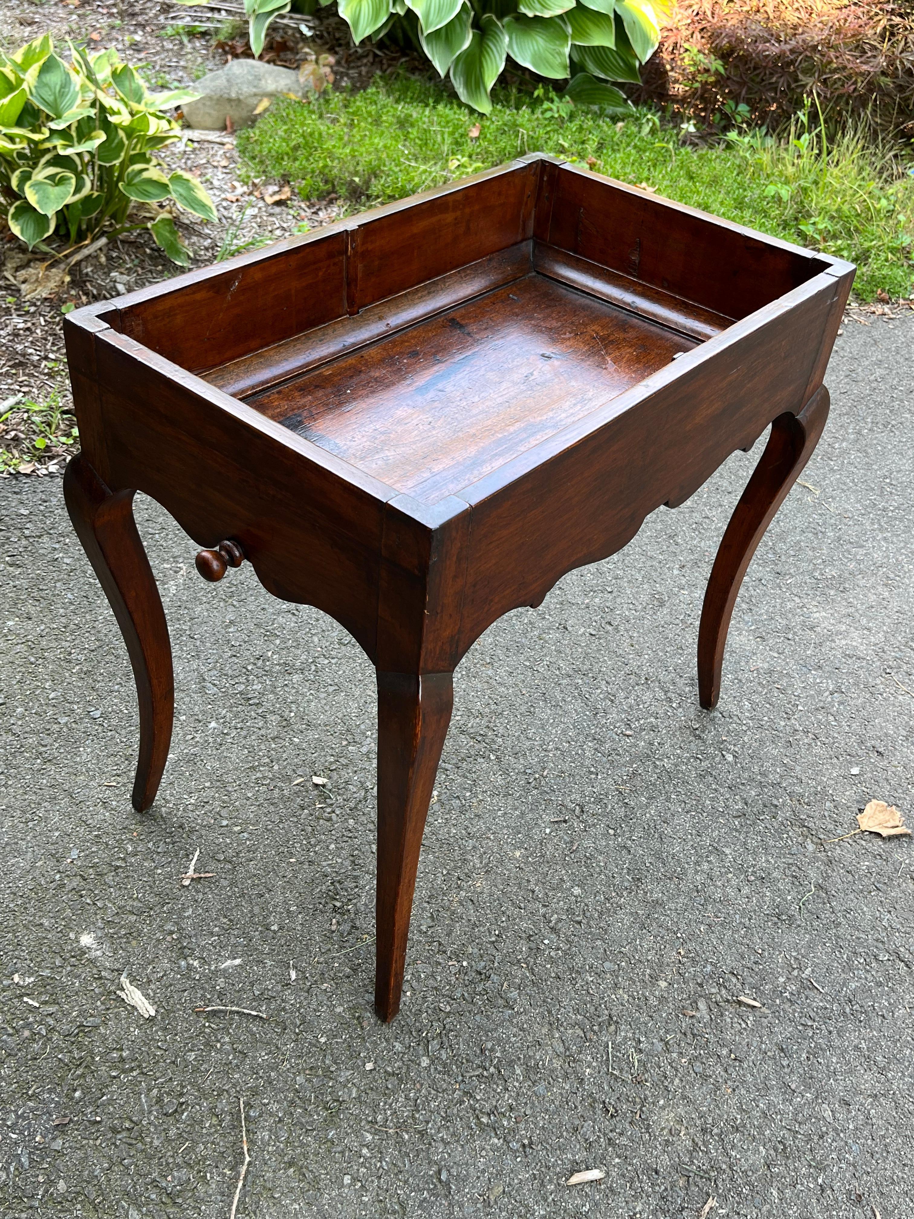 Unusual Louis XV Side Table, 18th Century For Sale 1