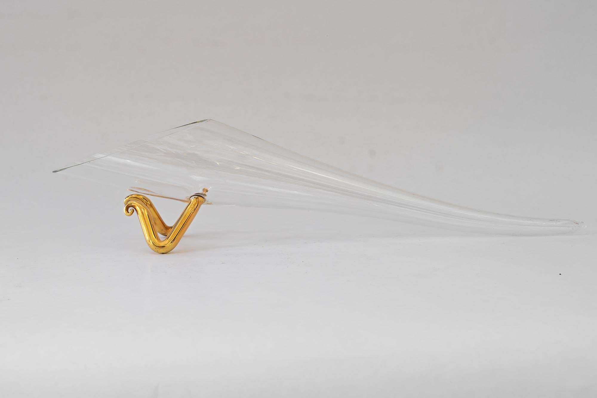 Unusual lying Flower vase vienna around 1970s
Original condition
