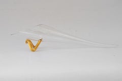 Insolito vaso da fiori sdraiato di Vienna degli anni '70 circa