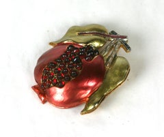 Unusual Marcel Boucher ‎Pomegranate Brooch