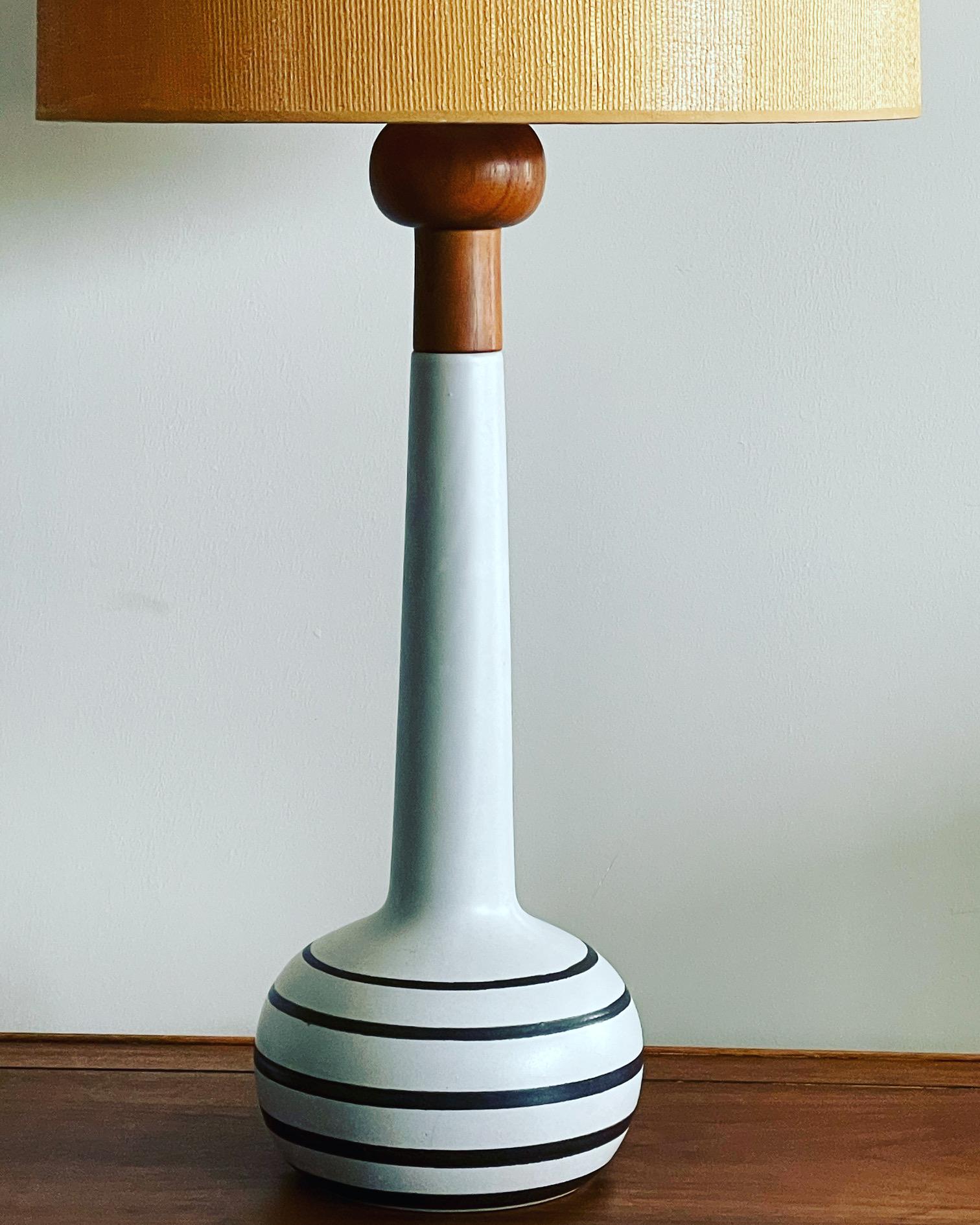 American Unusual Martz Lamp with Original Shade