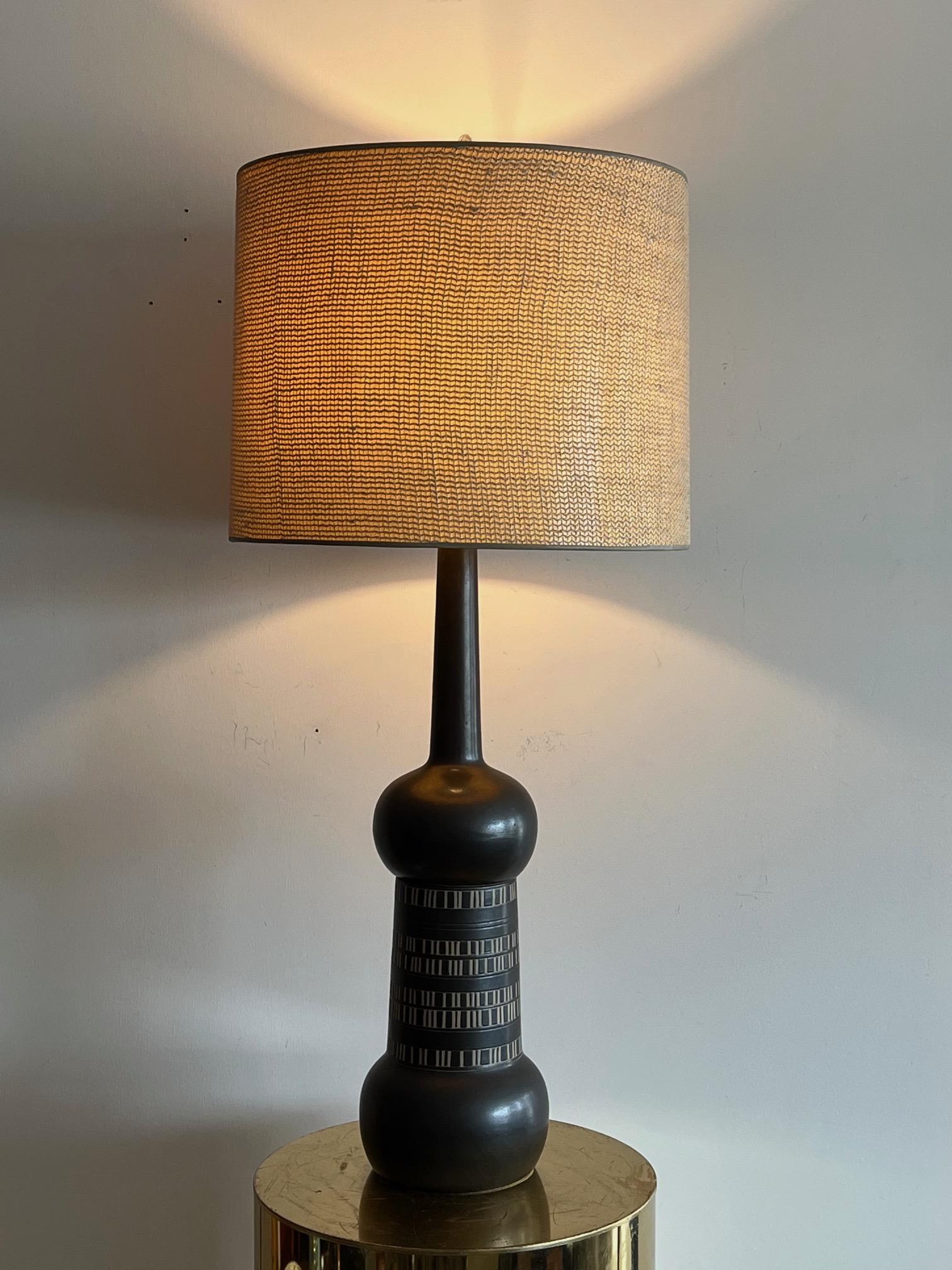 Mid-Century Modern Unusual Martz Table Lamp For Sale