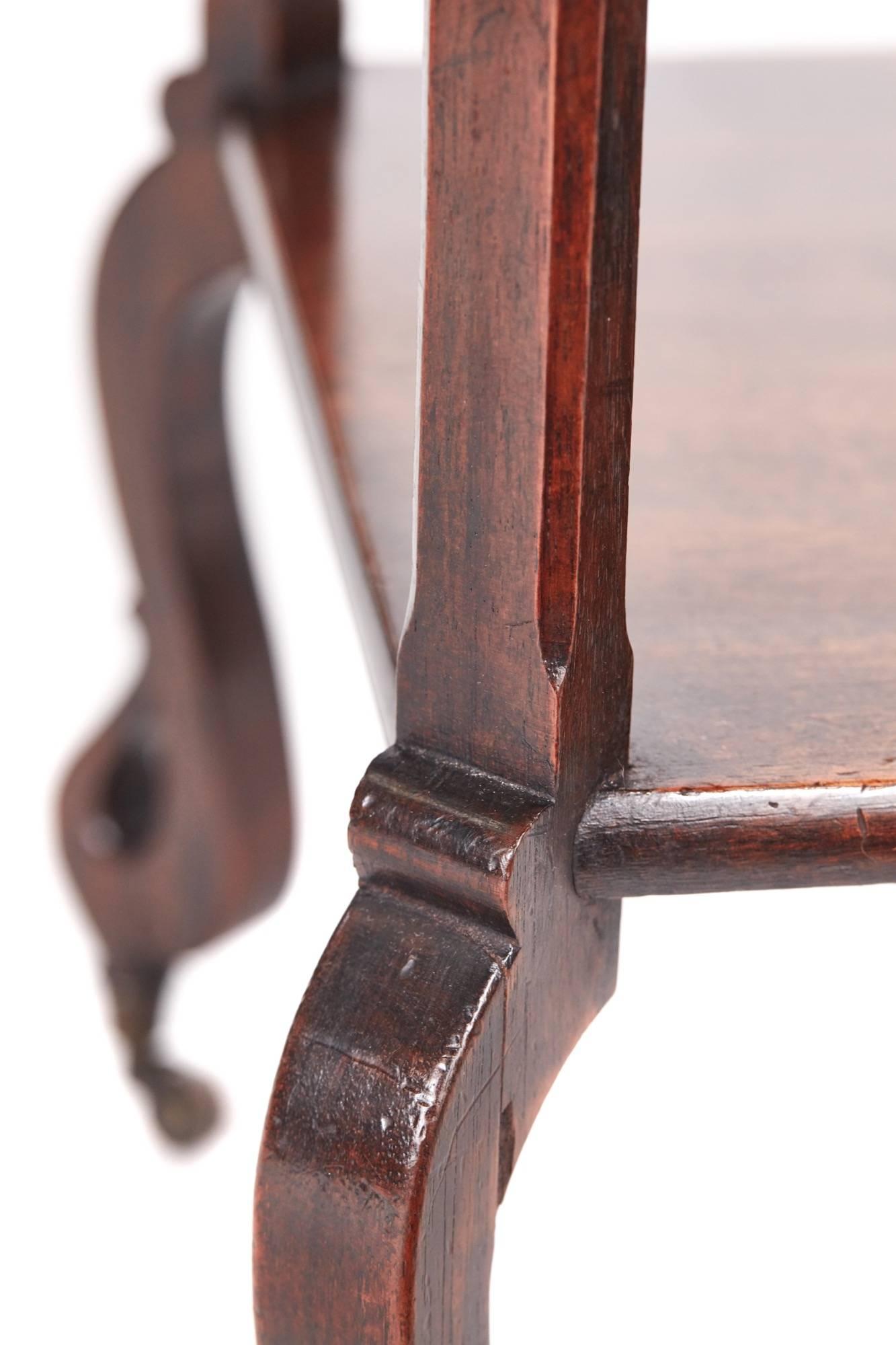 Unusual Meiji Period Oriental Hardwood Inlaid Table / Stand 6
