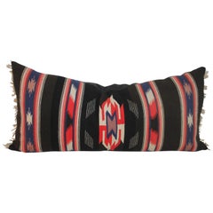 Unusual Mexican Serape Pillow