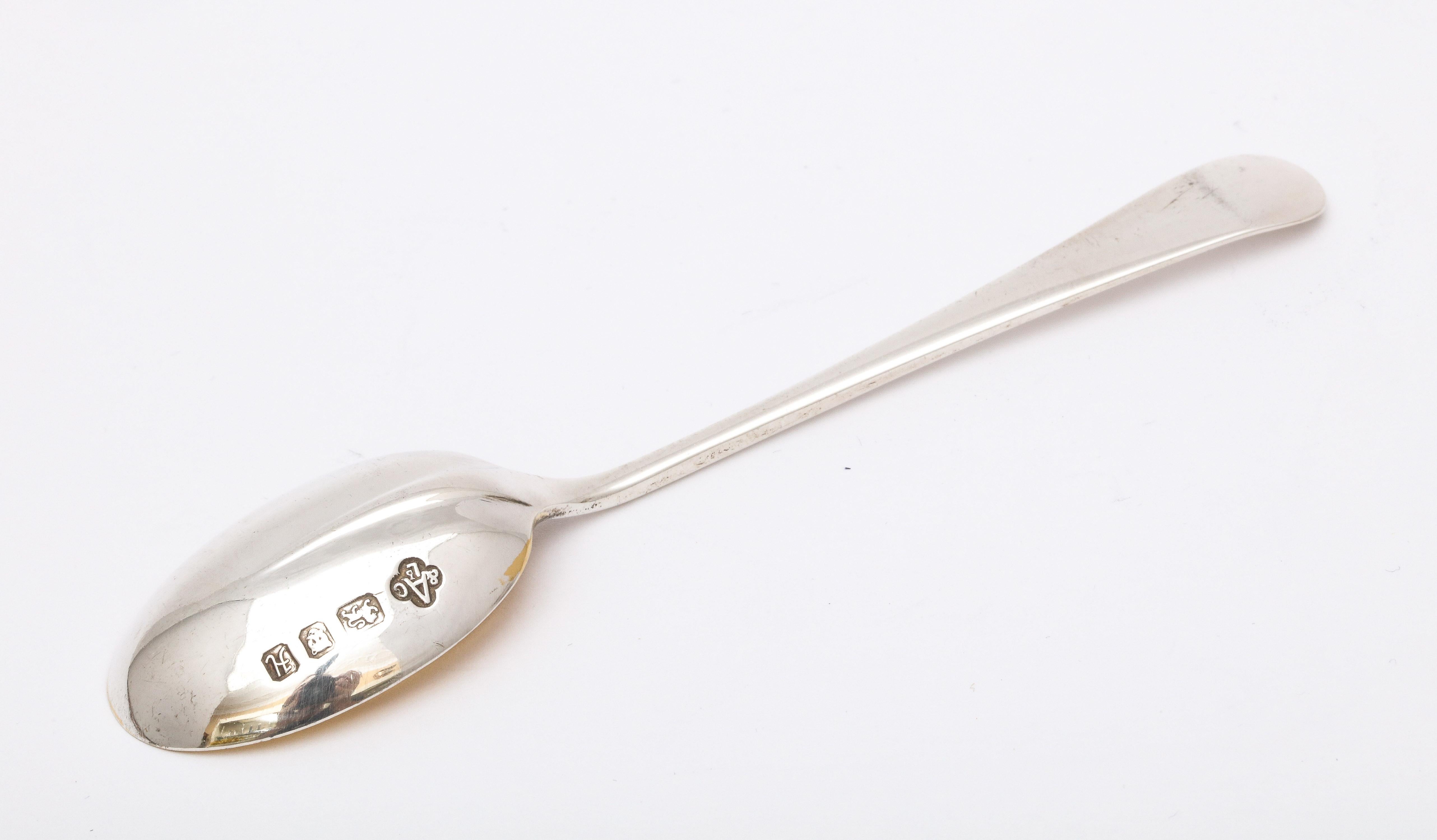 Unusual Midcentury Sterling Silver Humpty Dumpty Egg Cup and Matching Spoon 5