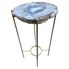 Unusual Modern Handcrafted Drinks Table.