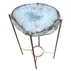 Unusual Modern Handcrafted Drinks Table.