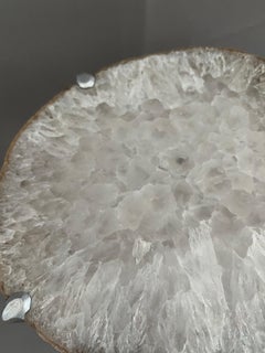 Unusual Modern Handcrafted Geode Drinks Table